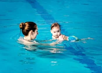Baby swimming safety