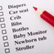 Baby Necessities List by MB2B