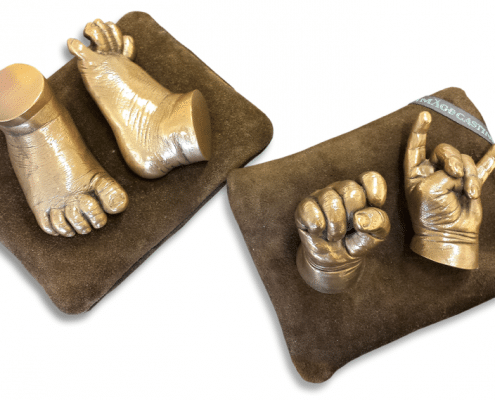 Cold Cast Metals Capturing the art and beauty of life-casts