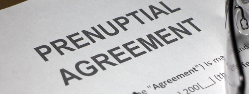 What is a prenuptial agreement