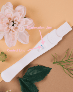 evaporation line on home pregnancy test