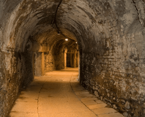 Underground beauty tips for parents visiting the Rome Catacombs