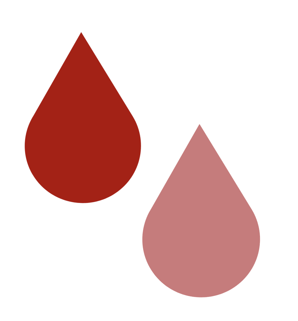 implantation bleeding color