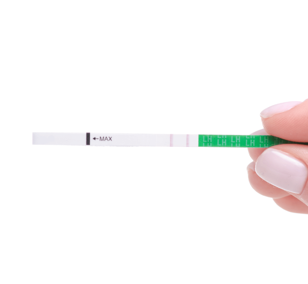 positive ovulation test