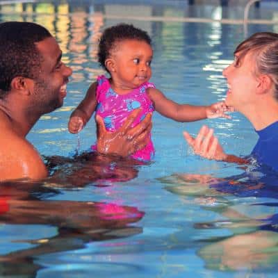 swim nappies and swimming costume