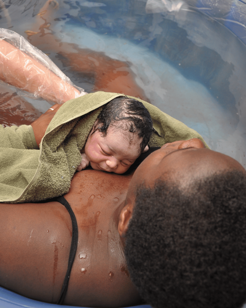 water birth pain relief