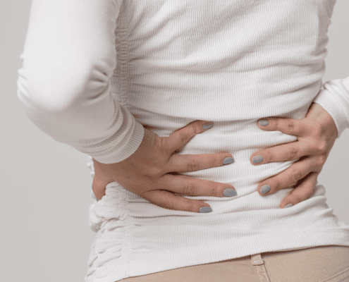 back pain 5 weeks pregnant