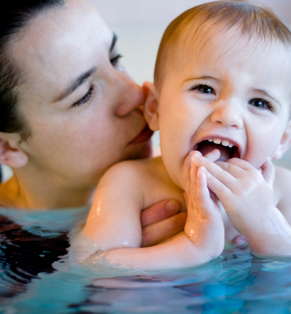 parent baby swim