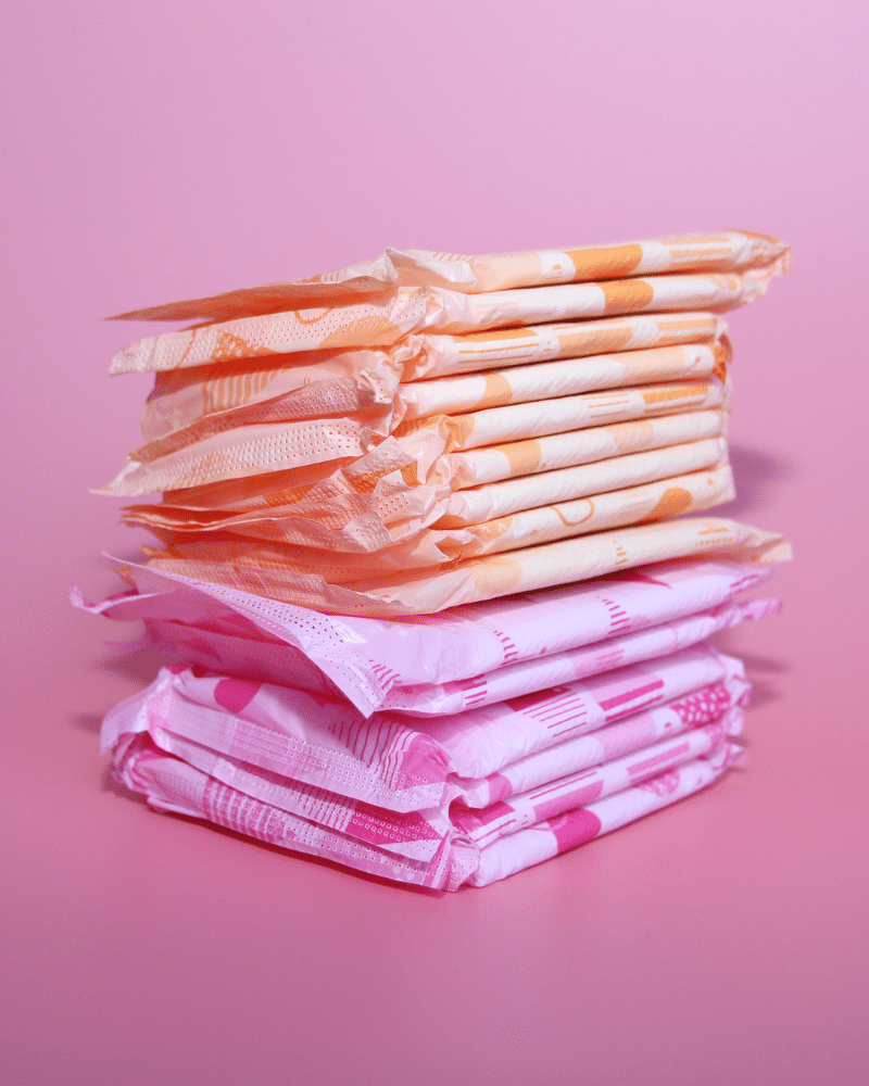 postpartum bleeding towels
