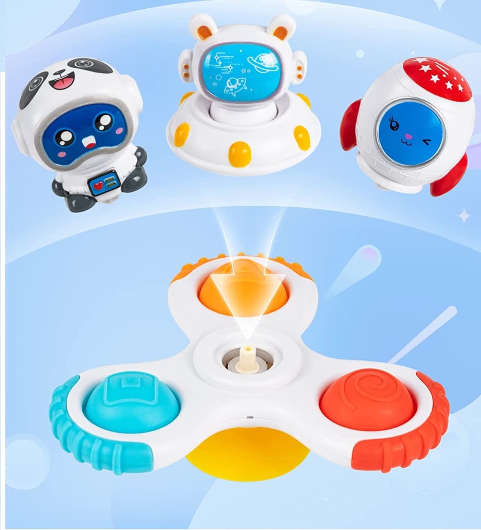 vanmor suction cup spinner toys