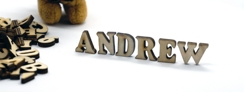 middle names for andrew